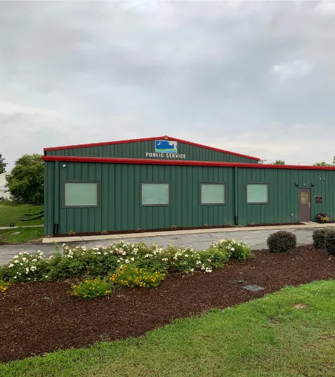 Pre-engineered metal building: Moncks Corner Public Service Building